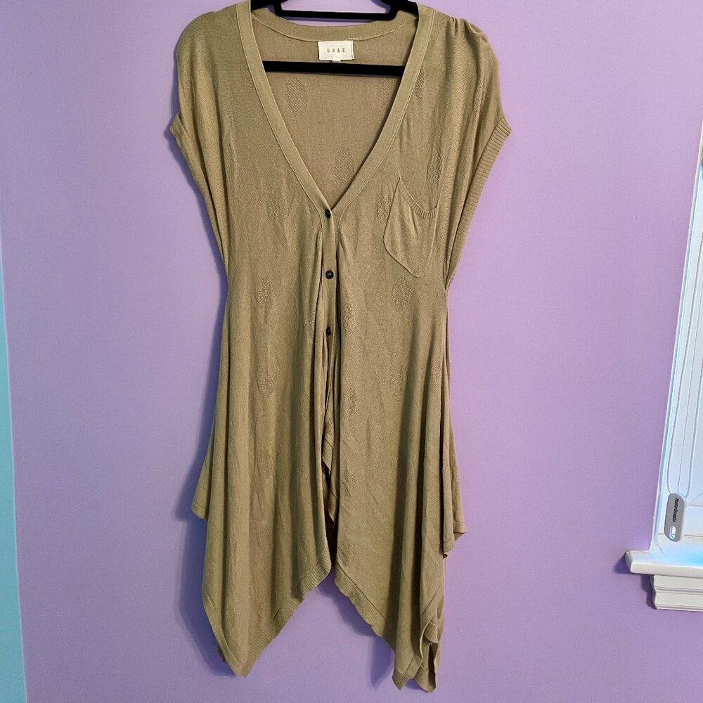 Soft Sage Green Sweater Top